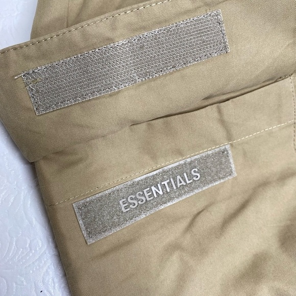 Essentials x Fear of God Logo Waisted Khaki Cargo Skirt NWT - Picture 4 of 8